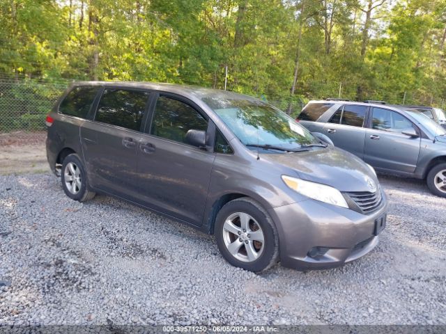 TOYOTA SIENNA 2012 5tdzk3dc5cs217570