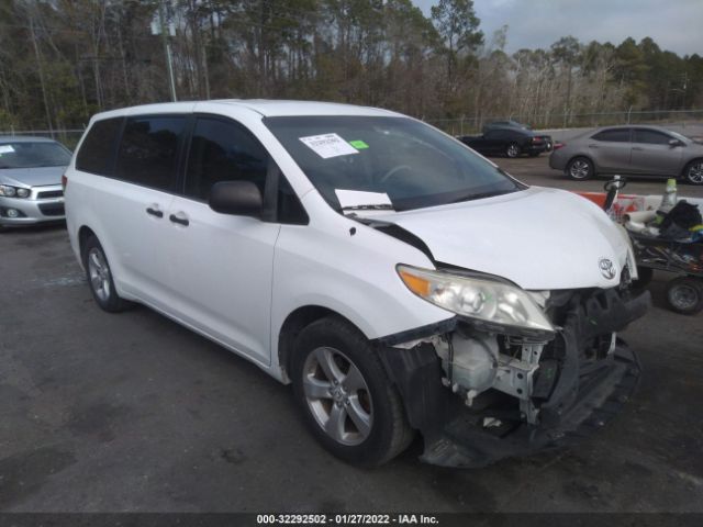 TOYOTA SIENNA 2013 5tdzk3dc5ds280315