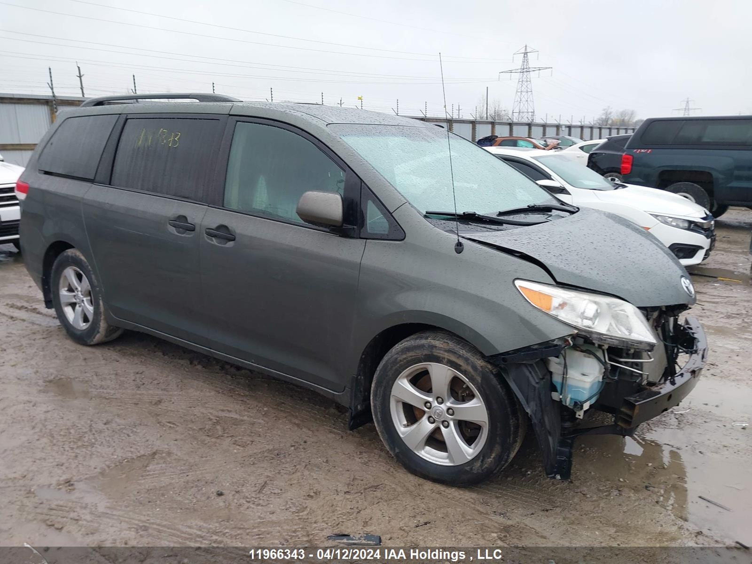 TOYOTA SIENNA 2013 5tdzk3dc5ds316987