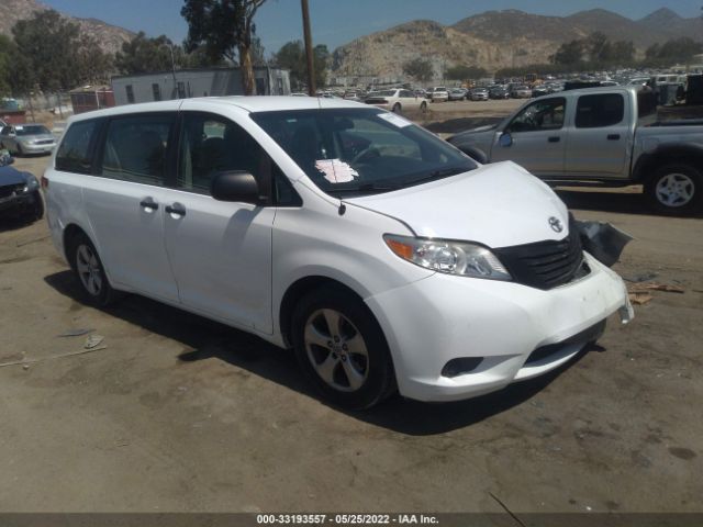 TOYOTA SIENNA 2013 5tdzk3dc5ds363789