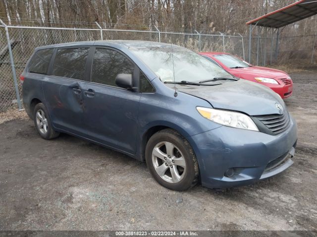 TOYOTA SIENNA 2013 5tdzk3dc5ds381273