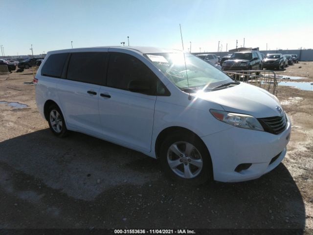 TOYOTA SIENNA 2013 5tdzk3dc5ds391432