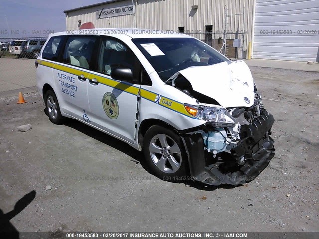 TOYOTA SIENNA 2015 5tdzk3dc5fs608142