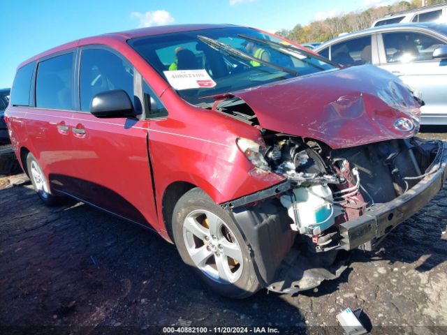 TOYOTA SIENNA 2015 5tdzk3dc5fs613017