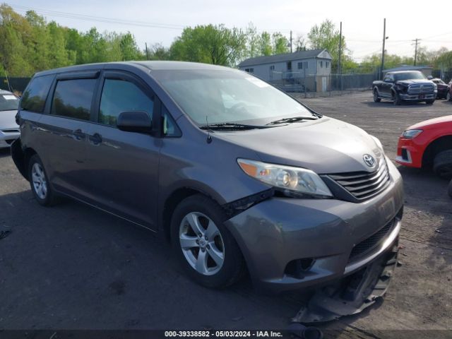 TOYOTA SIENNA 2011 5tdzk3dc6bs019059