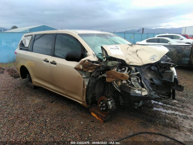 TOYOTA SIENNA 2011 5tdzk3dc6bs025931