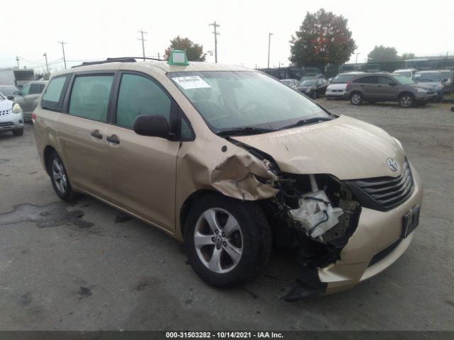 TOYOTA SIENNA 2011 5tdzk3dc6bs048027