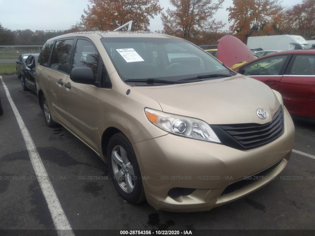 TOYOTA SIENNA 2011 5tdzk3dc6bs101681