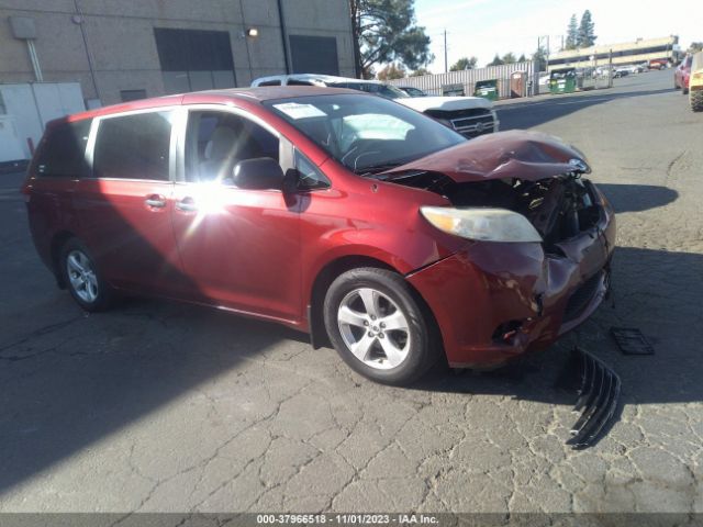 TOYOTA SIENNA 2011 5tdzk3dc6bs159161