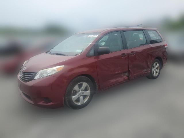 TOYOTA SIENNA 2012 5tdzk3dc6cs278779