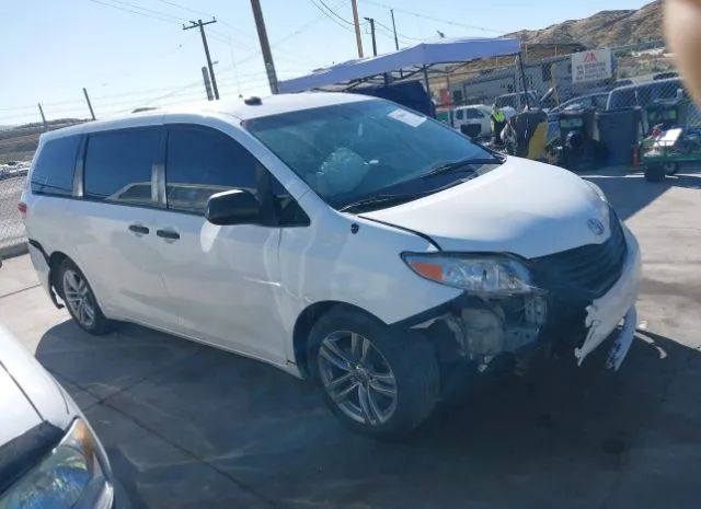 TOYOTA SIENNA 2013 5tdzk3dc6ds341512