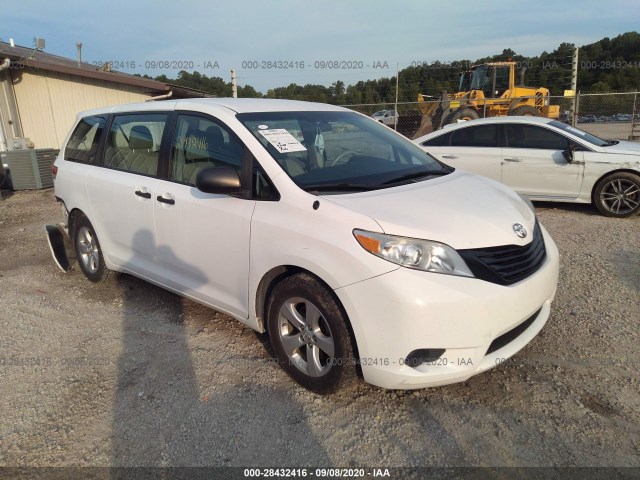 TOYOTA SIENNA 2013 5tdzk3dc6ds375725