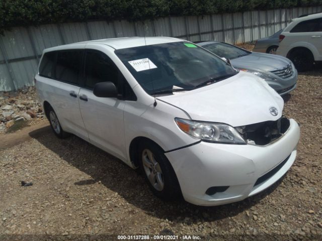 TOYOTA SIENNA 2013 5tdzk3dc6ds405497