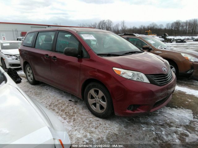 TOYOTA SIENNA 2015 5tdzk3dc6fs625239