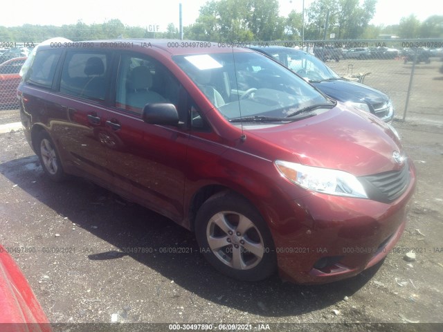 TOYOTA SIENNA 2011 5tdzk3dc7bs027381