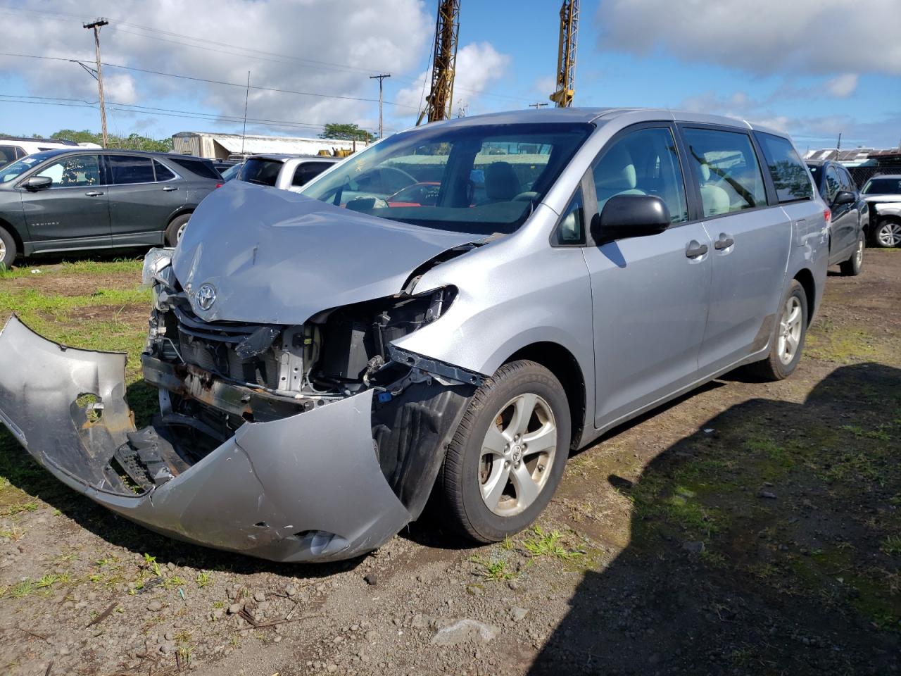 TOYOTA SIENNA 2012 5tdzk3dc7cs186709