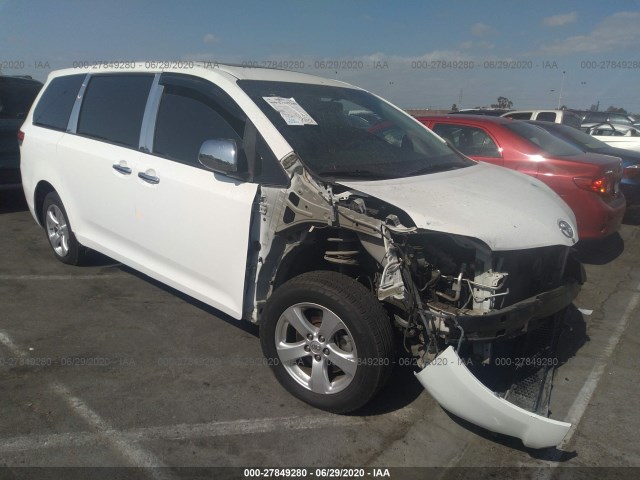 TOYOTA SIENNA 2013 5tdzk3dc7ds294720