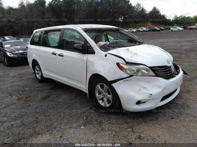 TOYOTA SIENNA 2014 5tdzk3dc7es421287