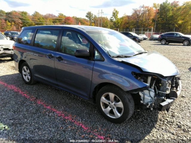 TOYOTA SIENNA 2015 5tdzk3dc7fs592509