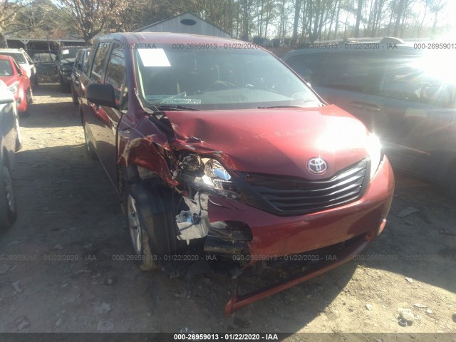 TOYOTA SIENNA 2015 5tdzk3dc7fs595541