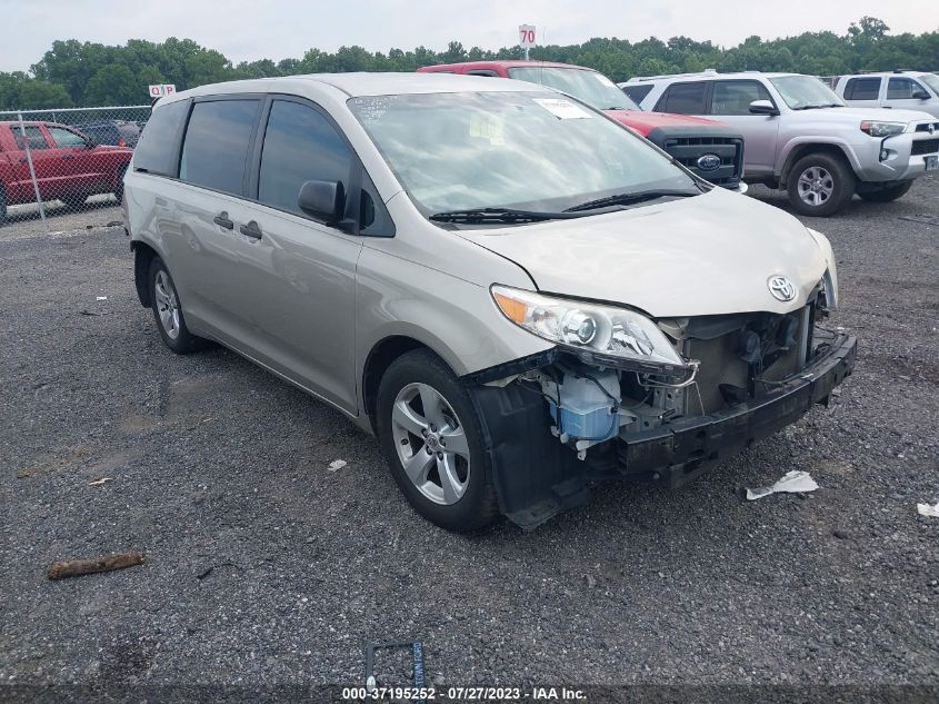 TOYOTA SIENNA 2016 5tdzk3dc7gs752535