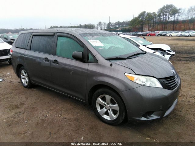 TOYOTA SIENNA 2011 5tdzk3dc8bs124458