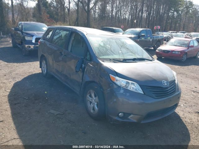 TOYOTA SIENNA 2011 5tdzk3dc8bs124640