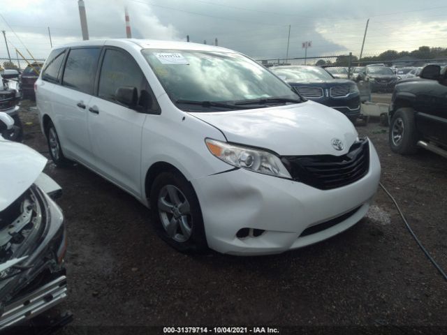 TOYOTA SIENNA 2012 5tdzk3dc8cs217238