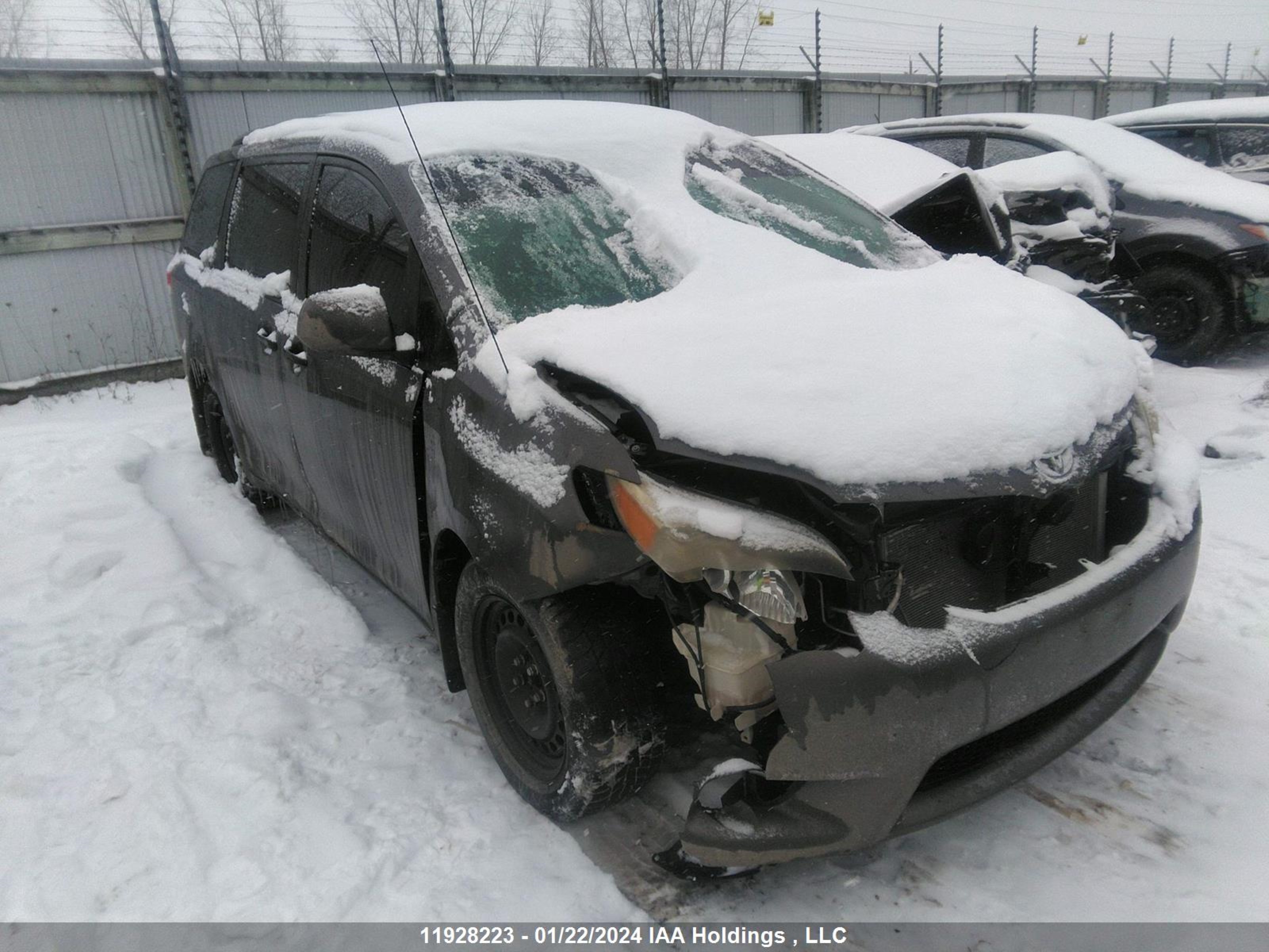 TOYOTA SIENNA 2012 5tdzk3dc8cs239983