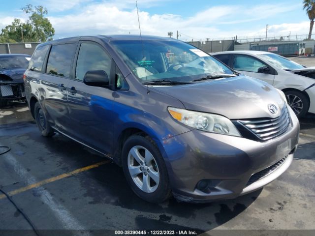 TOYOTA SIENNA 2013 5tdzk3dc8ds282026