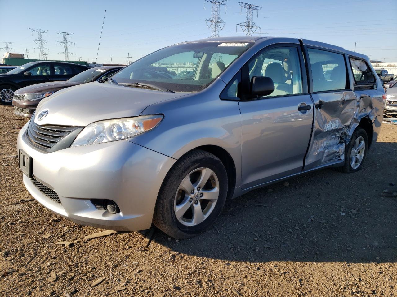 TOYOTA SIENNA 2013 5tdzk3dc8ds304204