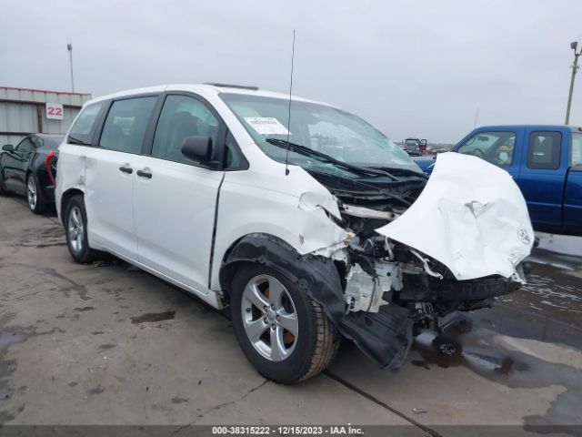 TOYOTA SIENNA 2013 5tdzk3dc8ds342497