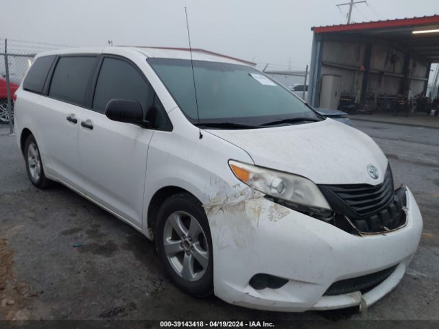 TOYOTA SIENNA 2013 5tdzk3dc8ds374074