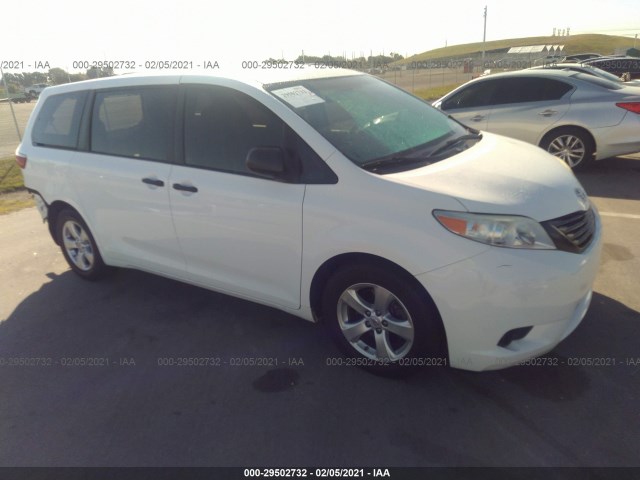 TOYOTA SIENNA 2016 5tdzk3dc8gs749160