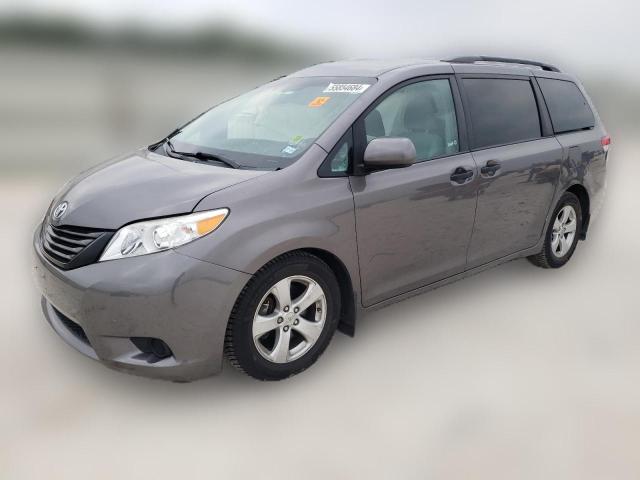 TOYOTA SIENNA 2011 5tdzk3dc9bs021825