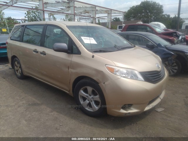 TOYOTA SIENNA 2011 5tdzk3dc9bs025924