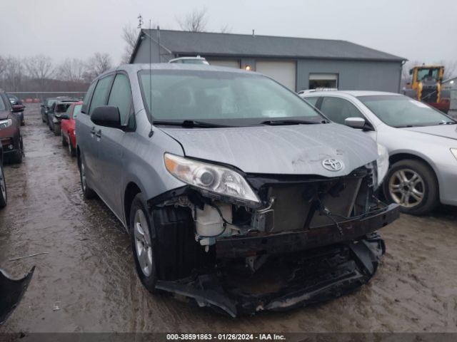 TOYOTA SIENNA 2011 5tdzk3dc9bs060558