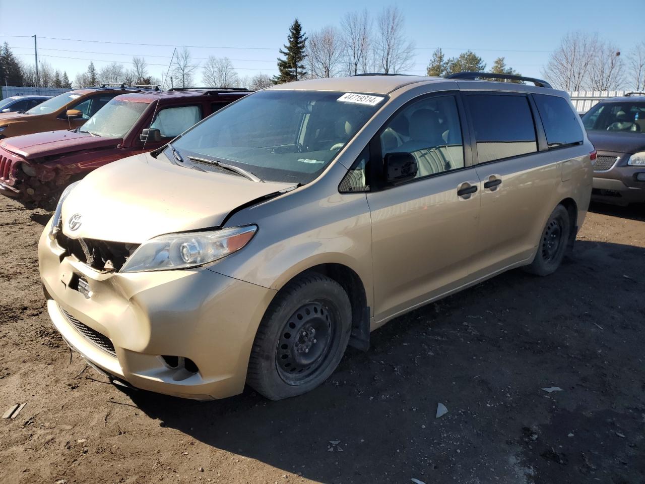 TOYOTA SIENNA 2011 5tdzk3dc9bs077358