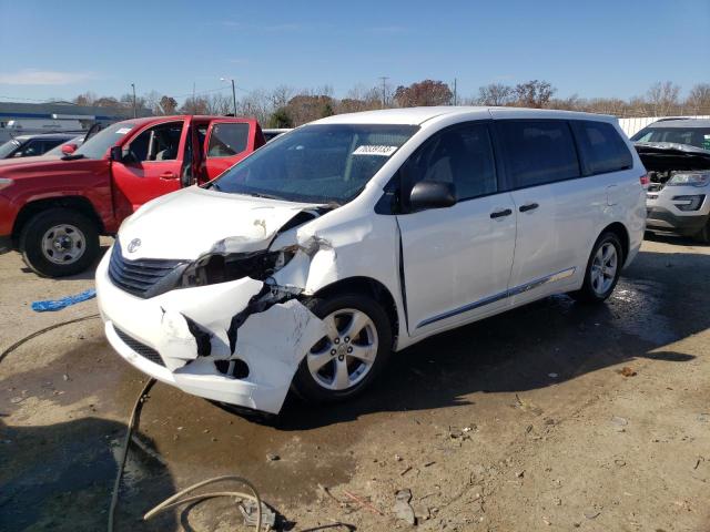 TOYOTA SIENNA 2011 5tdzk3dc9bs080759