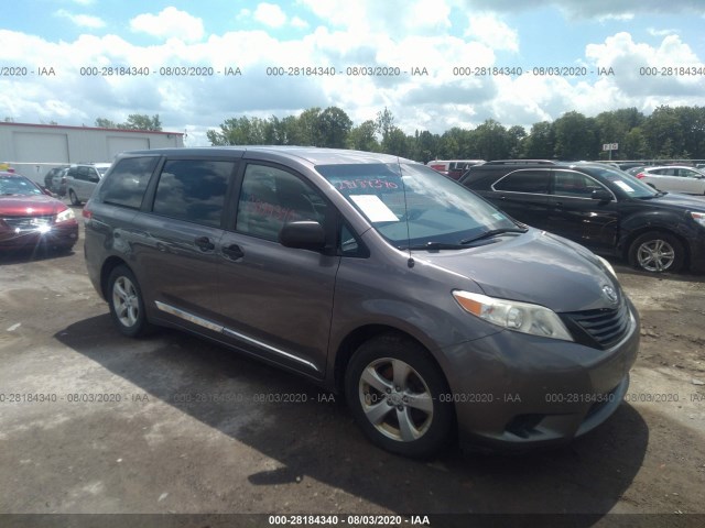 TOYOTA SIENNA 2011 5tdzk3dc9bs114991