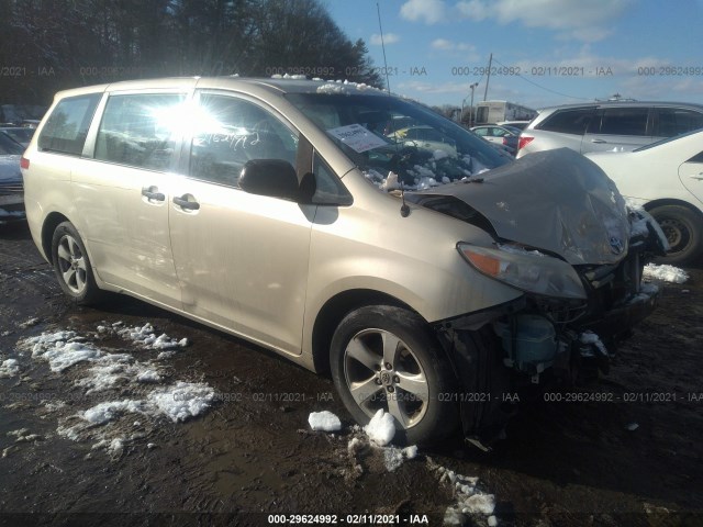 TOYOTA SIENNA 2012 5tdzk3dc9cs197422