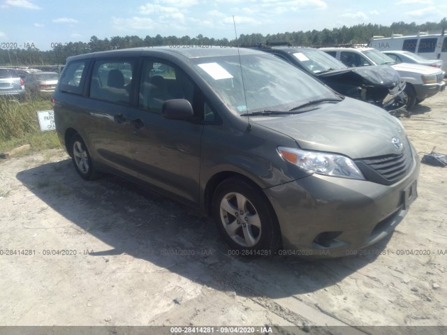 TOYOTA SIENNA 2012 5tdzk3dc9cs241404