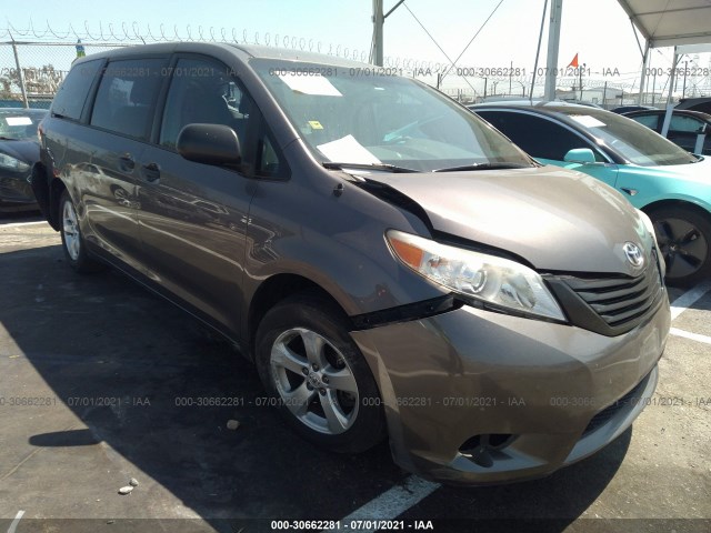 TOYOTA SIENNA 2013 5tdzk3dc9ds301103