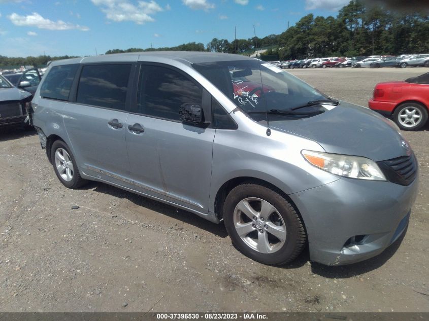 TOYOTA SIENNA 2014 5tdzk3dc9es520290