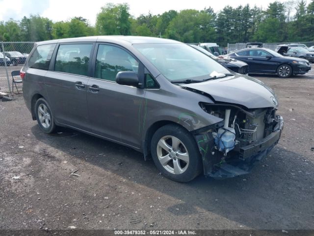 TOYOTA SIENNA 2016 5tdzk3dc9gs715132