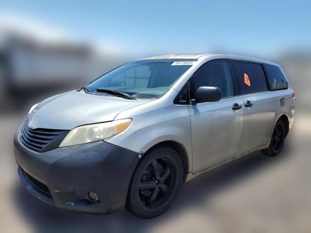 TOYOTA SIENNA 2011 5tdzk3dcxbs036897