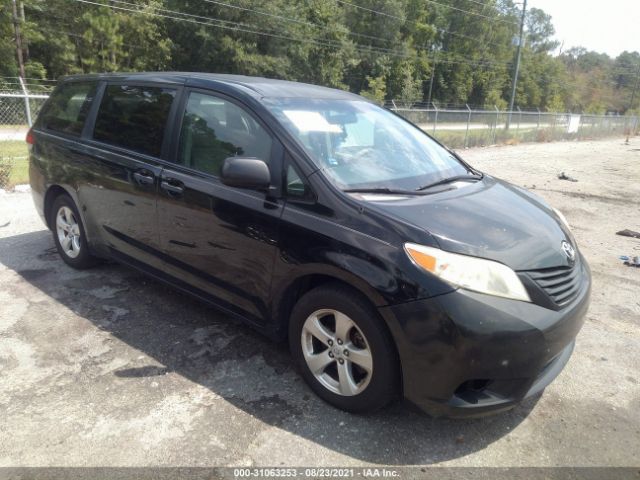 TOYOTA SIENNA 2011 5tdzk3dcxbs075991