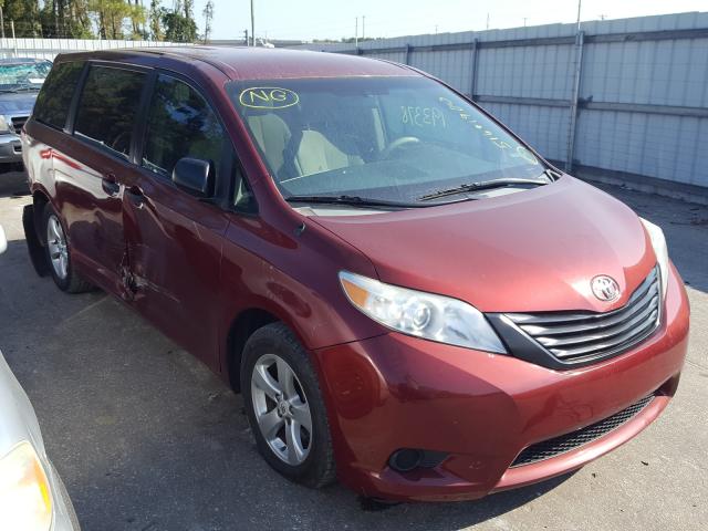 TOYOTA SIENNA 2011 5tdzk3dcxbs113705