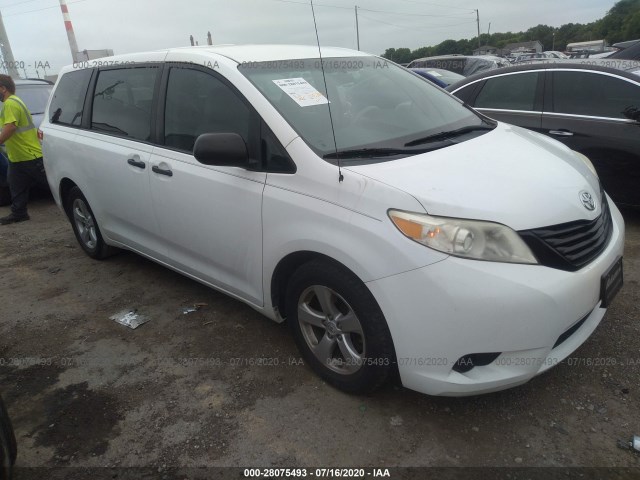 TOYOTA SIENNA 2012 5tdzk3dcxcs198370