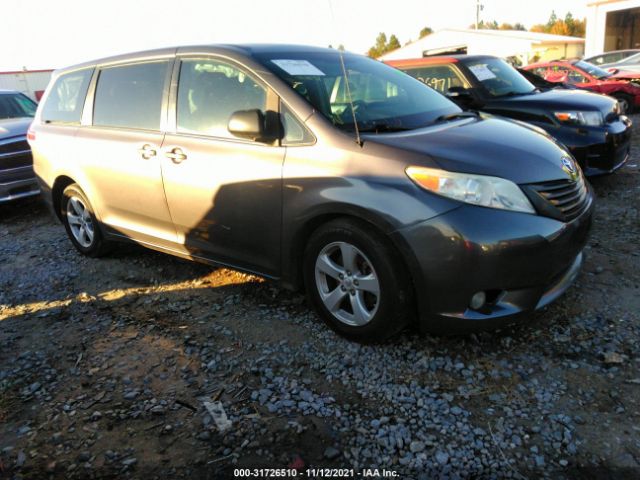 TOYOTA SIENNA 2012 5tdzk3dcxcs199731